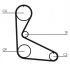 Rozvodový řemen CONTINENTAL CTAM CT626