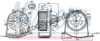 Vnitřní ventilátor NISSENS 87038