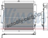 Chladič klimatizace NISSENS 94839