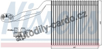 Výparník NISSENS 92294