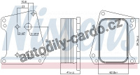 Chladič motorového oleje NISSENS 90983