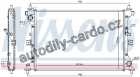 Chladič motoru NISSENS 606148