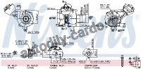 Turbodmychadlo NISSENS 93121