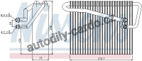 Výparník NISSENS 92301