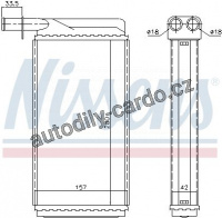 Výměník tepla NISSENS 73385