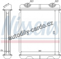 Výměník tepla NISSENS 73341