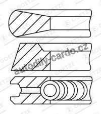 Sada pístních kroužků GOETZE 08-178200-00