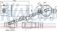 Vysoušeč klimatizace NISSENS 95165