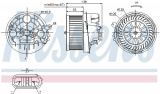 Vnitřní ventilátor NISSENS 87091