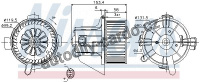 Vnitřní ventilátor NISSENS 87090