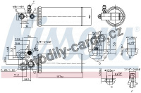 Vysoušeč klimatizace NISSENS 95037
