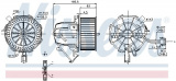 Vnitřní ventilátor NISSENS 87075