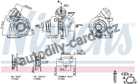 Turbodmychadlo NISSENS 93255