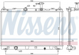 Chladič motoru NISSENS 606146