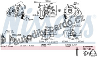 Turbodmychadlo NISSENS 93021