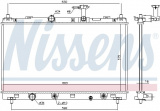 Chladič motoru NISSENS 606147