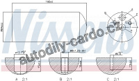 Vysoušeč klimatizace NISSENS 95172
