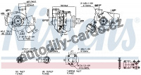 Turbodmychadlo NISSENS 93245