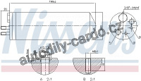 Vysoušeč klimatizace NISSENS 95148