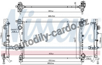 Chladič motoru NISSENS 606441