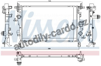 Chladič motoru NISSENS 606445
