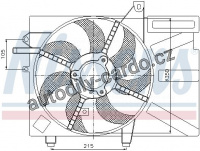 Ventilátor chladiče NISSENS 85035