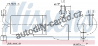 Vysoušeč klimatizace NISSENS 95120
