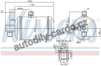 Vysoušeč klimatizace NISSENS 95100