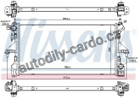 Chladič motoru NISSENS 606171
