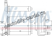 Výměník tepla NISSENS 73468