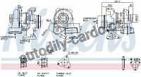 Turbodmychadlo NISSENS 93081