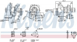 Turbodmychadlo NISSENS 93081