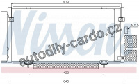Chladič klimatizace NISSENS 94885