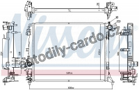 Chladič motoru NISSENS 606473