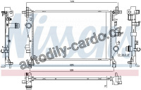 Chladič motoru NISSENS 606447