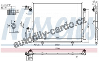 Chladič klimatizace NISSENS 94864