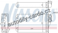 Výměník tepla NISSENS 72946