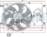 Ventilátor chladiče NISSENS 85563