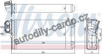 Výměník tepla NISSENS 72937