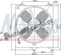 Ventilátor chladiče NISSENS 85069