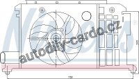 Ventilátor chladiče NISSENS 85058