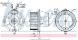 Vnitřní ventilátor NISSENS 87148