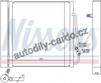 Chladič klimatizace NISSENS 94541
