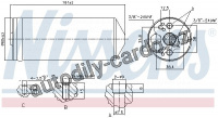 Vysoušeč klimatizace NISSENS 95056