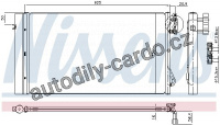 Chladič klimatizace NISSENS 94873