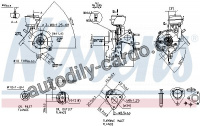 Turbodmychadlo NISSENS 93038