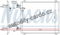 Chladič klimatizace NISSENS 94584