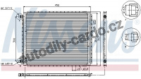 Chladič klimatizace NISSENS 94958