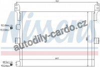 Chladič klimatizace NISSENS 94918