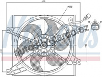 Ventilátor chladiče NISSENS 85085